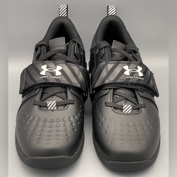 Under Armour Reign Lifter Training Shoes 3023735-001 Black Mens Size 7 & 7.5 NEW - Picture 3 of 10